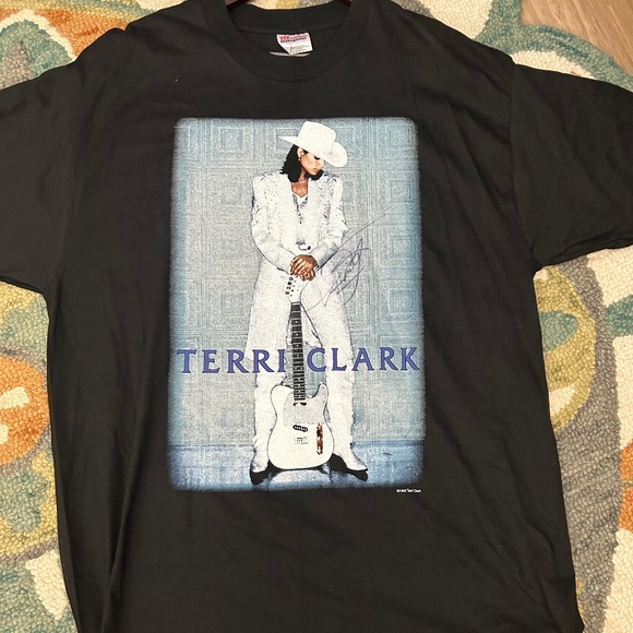 Other - Autographed Vintage 1999 Terri Clark How I Feel concert Tshirt, Size XL